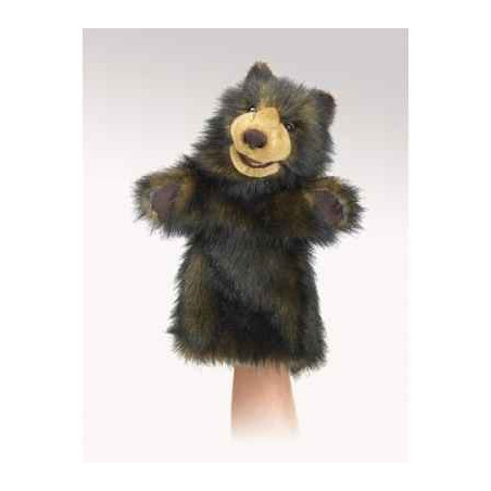 Animaux-Bois-Animaux-Bronzes propose Ours brun puppet marionnette 