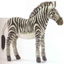 Peluche Zèbre de Grévy - Animaux 5153