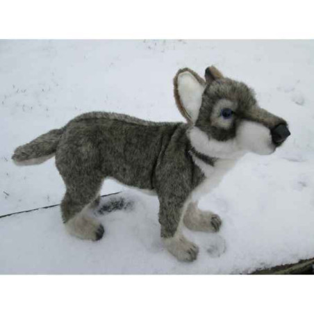 Animaux de la forêt Loup bébé à 4 pattes peluche animalière -5467