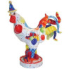 Figurine Coq Cock a doodle birth Poultry in motion  -PM16711