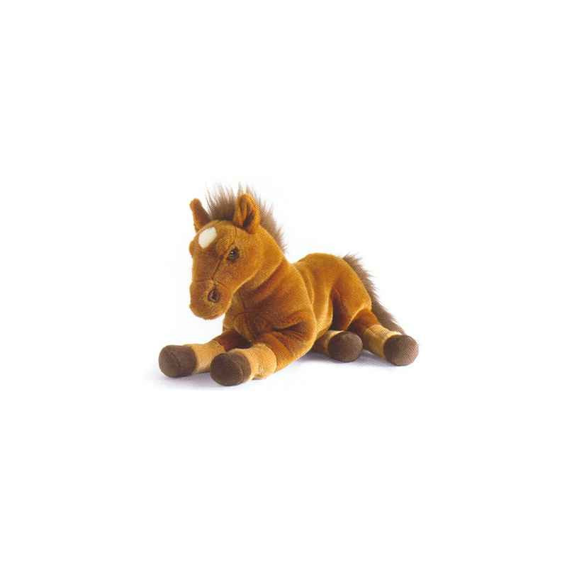 Peluche Poulain couché - Animaux 1730