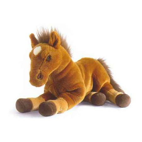Peluche Poulain couché - Animaux 1730