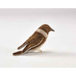 Décoration OiseauxOiseau Mouchet 14cmh peluche animalière -5025 Anima