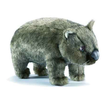 Animaux-Bois-Animaux-Bronzes propose Wombat gris - Animaux 3248