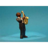 Décoration Statue résine Figurine Jazz  Le 1er saxophoniste - 3306