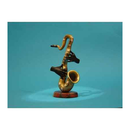 Décoration Statue résine Figurine Jazz  Saxophone - 3201