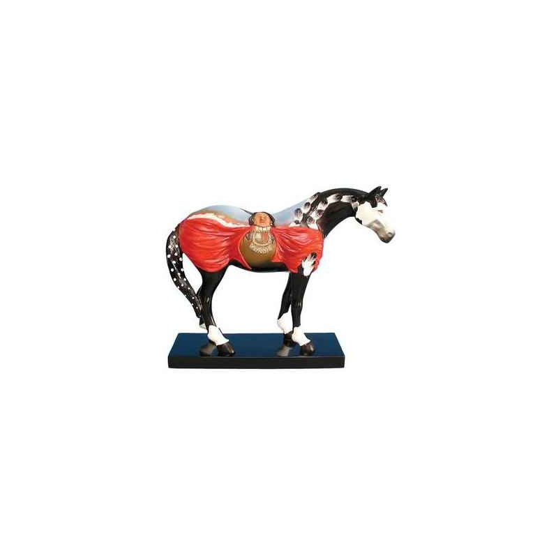 Décors Animaux en Bronze Cheval Crazy Horse Painted Ponies -PO12264