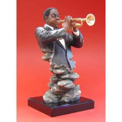 Décoration Statue résine Figurine Just Jazz - Trumpet - WU71864