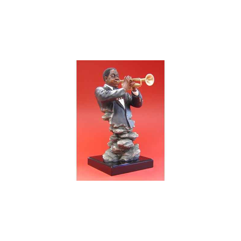Décoration Statue résine Figurine Just Jazz - Trumpet - WU71864