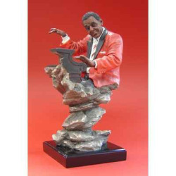 Décoration Statue résine Figurine Just Jazz - Piano - WU71868