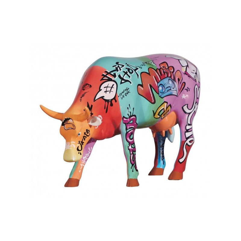 Animaux de la ferme Vache Vaquinha do hip hop (large) CowParade -46794