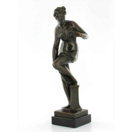 Décoration Statue résine Baigneuse ou vénus sortant du bain RMNGP statuette musée -ZI007216