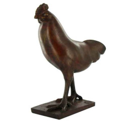 Animaux de la ferme Coq 1927 statuette musée RMNGP -RF006199