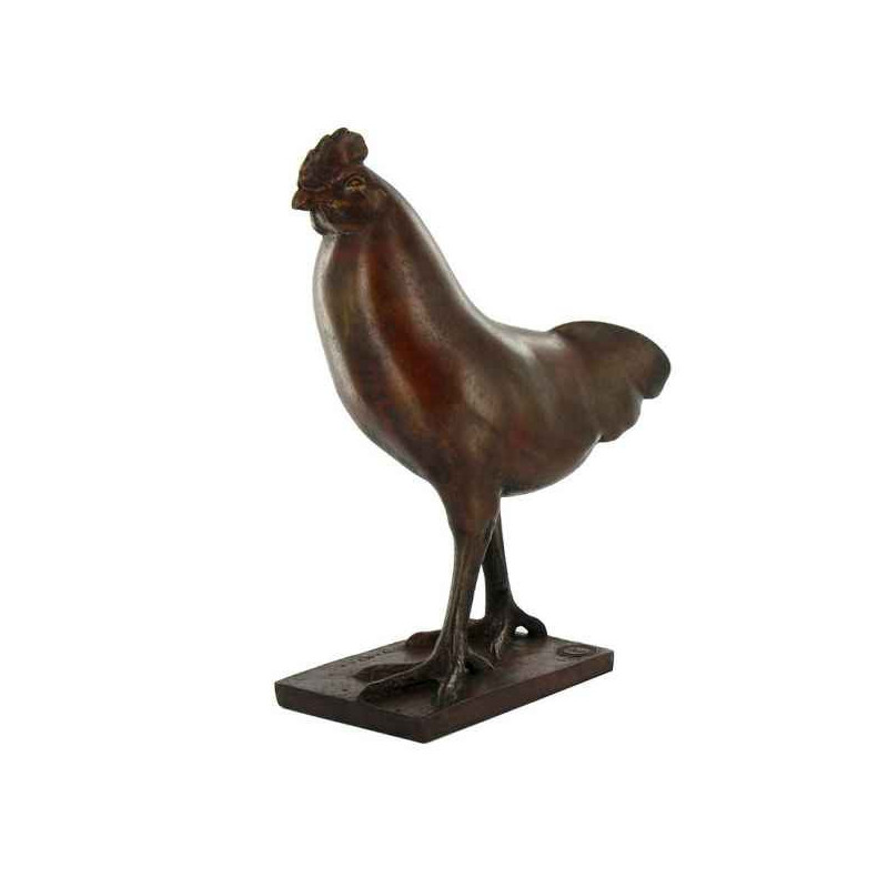 Animaux de la ferme Coq 1927 statuette musée RMNGP -RF006199