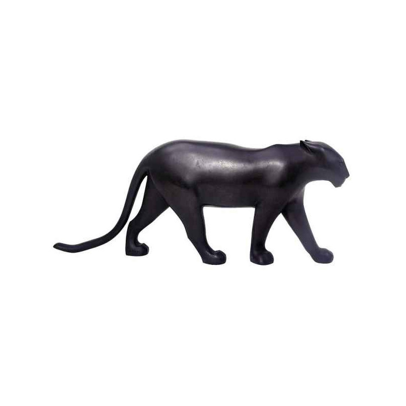 Décors Animaux résine Panthère noire Pompon statuette musée RMNGP -RF005877