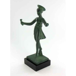 Décoration Statue résine Danseuse aux crotales statuette musée RMNGP -ZB002006