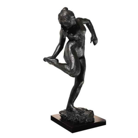Décoration Statue résine Danseuse regardant la plante de son pied droit statuette musée RMNGP -ZF005961