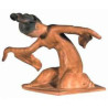 Décoration Statue résine Danseuse chinoise gauche statuette musée RMNGP -RK007972