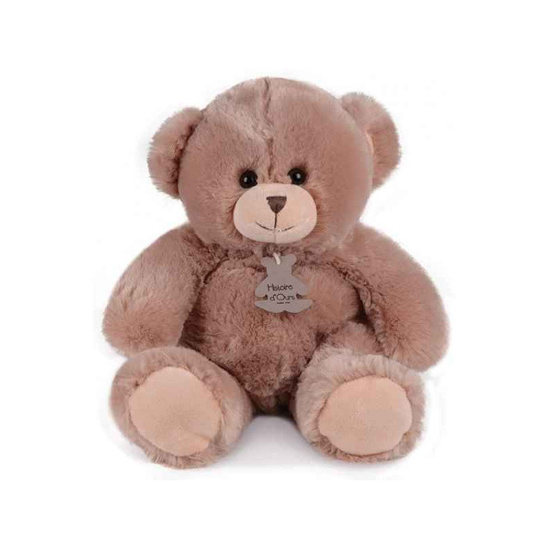Décors Animaux peluche Ours douillet champagne 40 cm histoire d'ours -2514