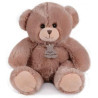 Décors Animaux peluche Ours douillet champagne 40 cm histoire d'ours -2514