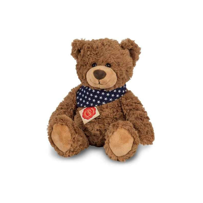 Peluche Ours teddy brun 30 cm hermann teddy collection   91362 7