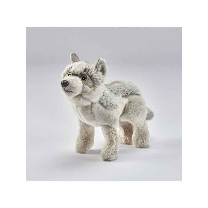 Animaux de la forêt Loup gris 20cml peluche animalière -1714