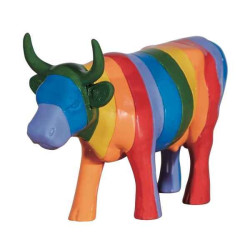Animaux de la ferme Figurine vache cowparade minha vaquina résine médium mm-47913