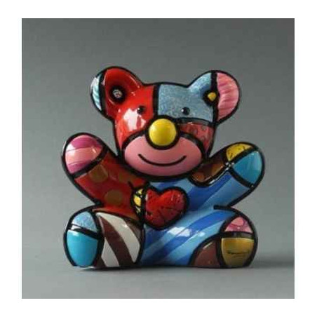 Animaux-Bois-Animaux-Bronzes propose Figurine ours bear cuddly Britto Romero -B330401