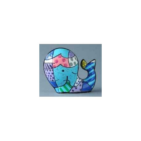 Mini figurine whale Britto Romero  -B331844