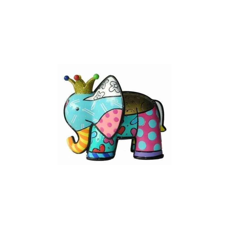 Animaux sauvage Figurine éléphant britto romero 12 cm anniversaire - édition limitée -b334534