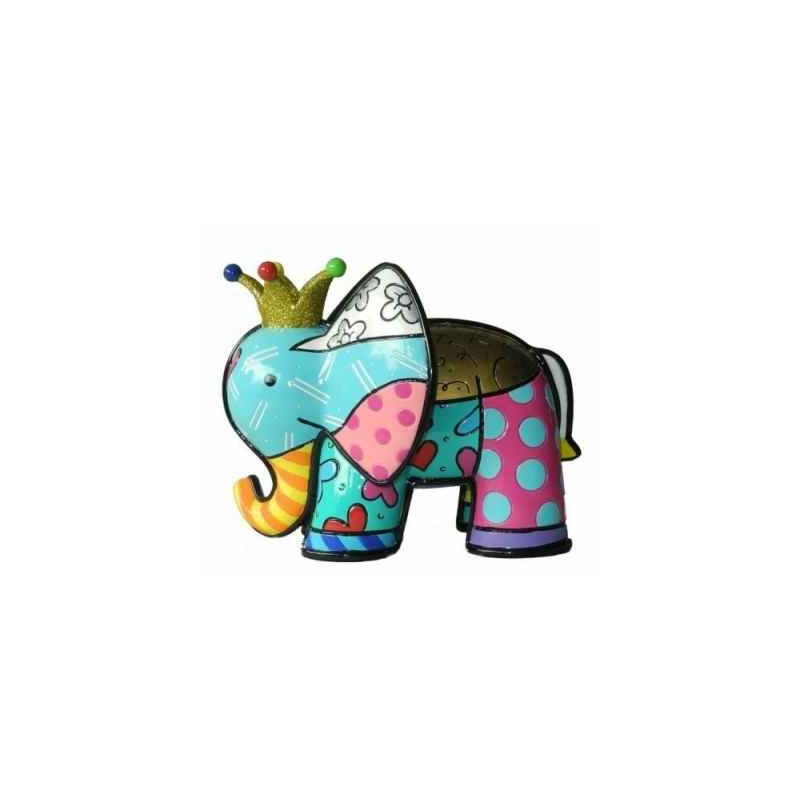 Figurine éléphant britto romero 12 cm anniversaire  -édition limitée  -b334534