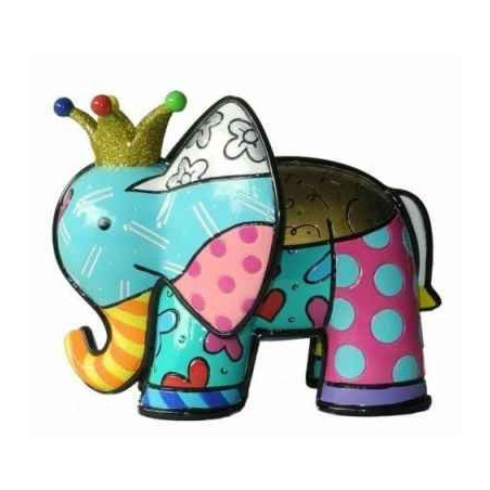 Figurine éléphant britto romero 12 cm anniversaire  -édition limitée  -b334534