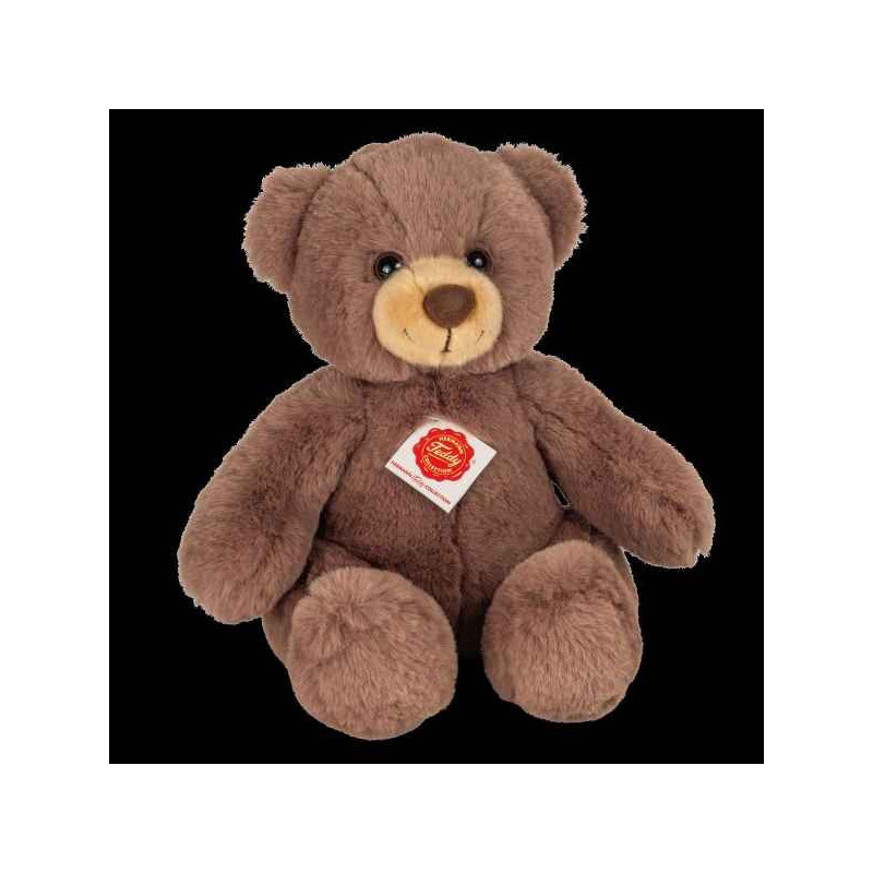 Peluche Ours teddy chocolat brun 30 cm hermann teddy collection   91368 9