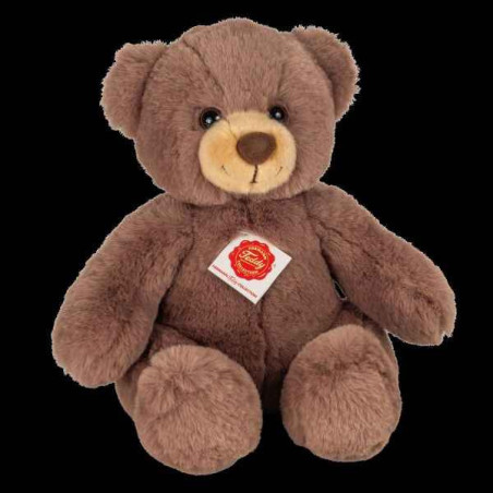 Peluche Ours teddy chocolat brun 30 cm hermann teddy collection   91368 9