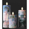 Photophore figurine Monet Femme au parasol, Iris, Nénuphars TS07MON