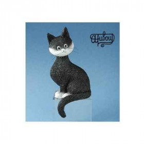 Figurine chat noir Dubout Précieuse  -DUB74
