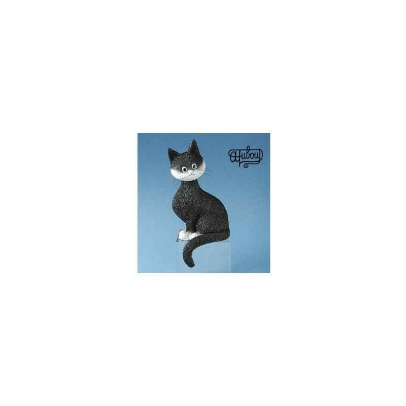 Animaux-Bois-Animaux-Bronzes.com propose Chat noir Dubout Précieuse -DUB74