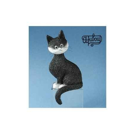 Figurine chat noir Dubout Précieuse  -DUB74
