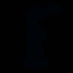 Décoration Statue résine Victoire de Samothrace noire art français statuette RMNGP -RB302021