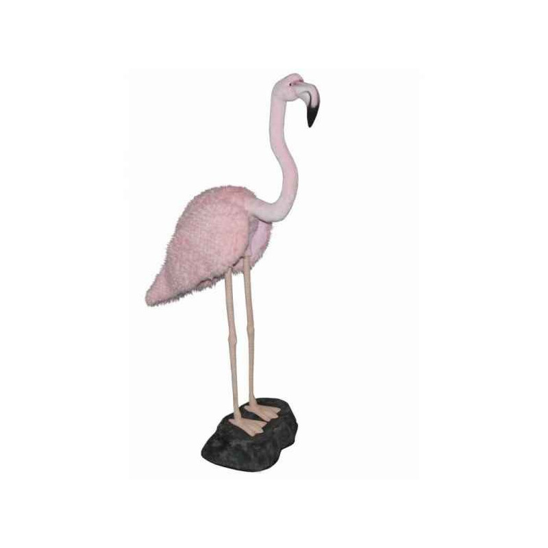 Peluche Flamant rose oiseau 165cmh Anima  -5422