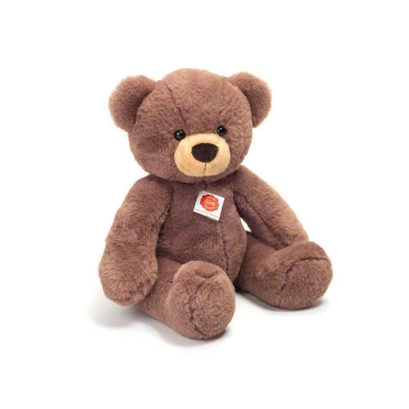 Peluche Ours teddy chocolat brun 40 cm hermann teddy collection   91365 8