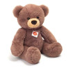 Peluche Ours teddy chocolat brun 40 cm hermann teddy collection   91365 8