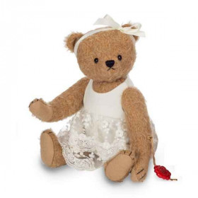 Peluche Ours teddy bear babette 28 cm hermann teddy original   11901 2