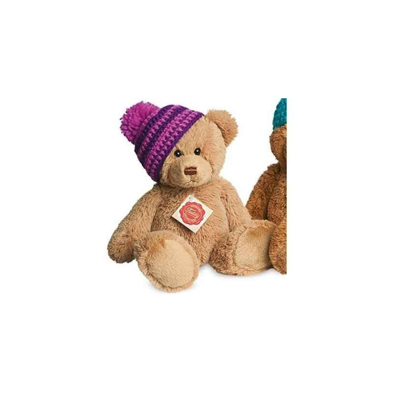 Animaux-Bois-Animaux-Bronzes propose Ours teddy gold 25 cm avec bruiteur Hermann -91182 1