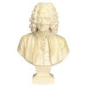 Décoration Statue résine Buste de voltaire avec perruque statuette musée RMNGP -PF006096