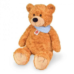 Animaux-Bois-Animaux-Bronzes propose Peluche Ours teddy marron doré 55 cm hermann teddy collection -91371 9