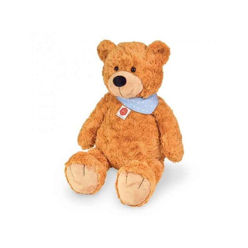 Peluche Ours teddy marron doré 55 cm hermann teddy collection   91371 9