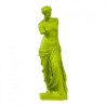 Décoration Statue résine Vénus de Milo POP art grec vert Aphrodite statuette RMNGP -RB002329