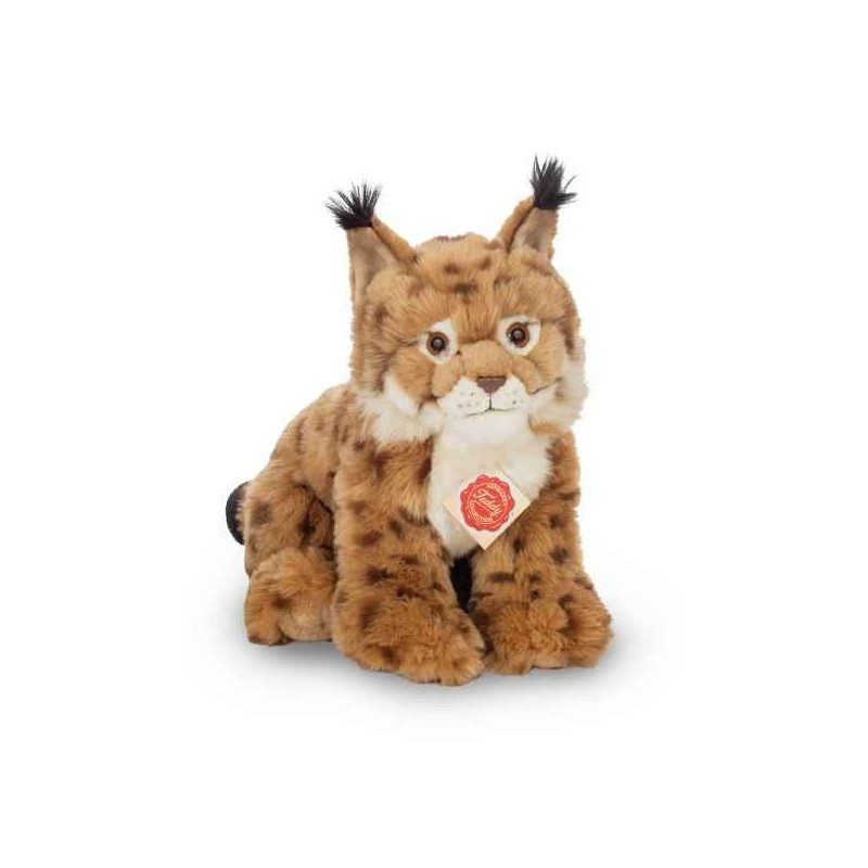 Peluche lynx 26 cm hermann teddy -90470 0
