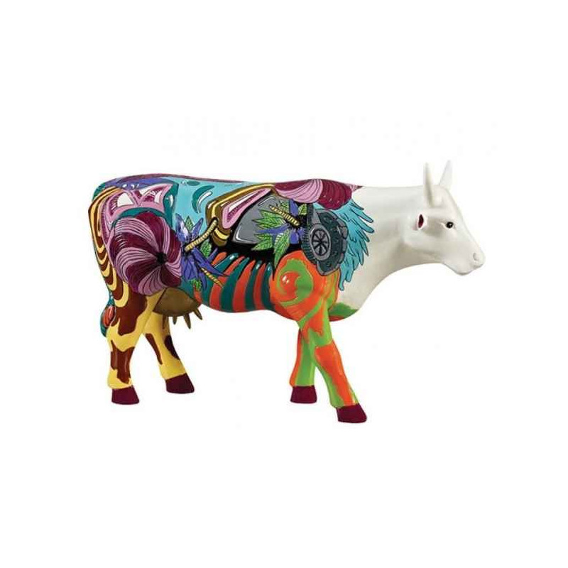 Animaux de la ferme Vache cerrado arte de cara limpa CowParade Taille L